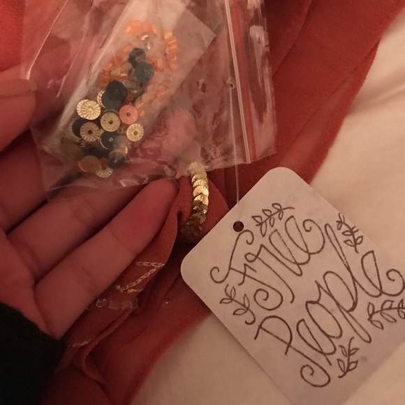 SOLD NWT Free People Love and Embellished Dress - Picture 8 of 8